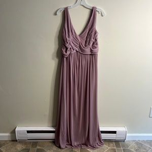 David’s Bridal dusty rose gown size 16